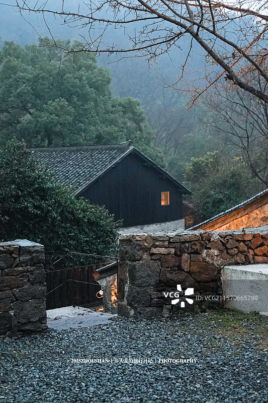 舟山民宿的静谧时刻图片素材