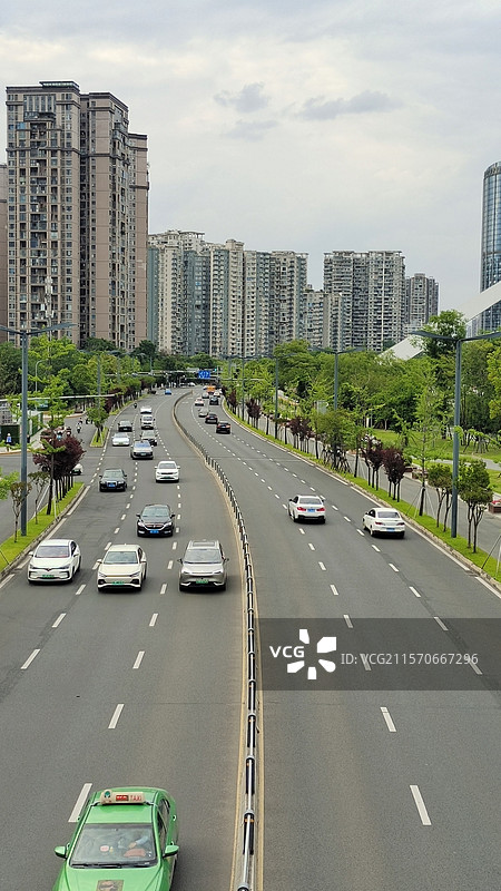 成都街头图片素材