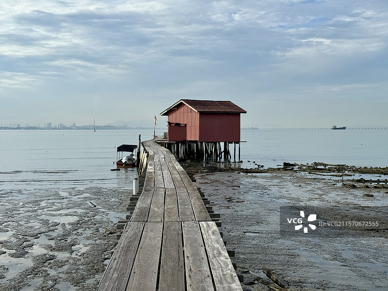 槟城·海上妈祖庙图片素材