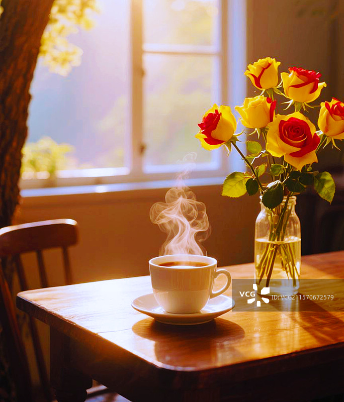 《闻香》图片素材