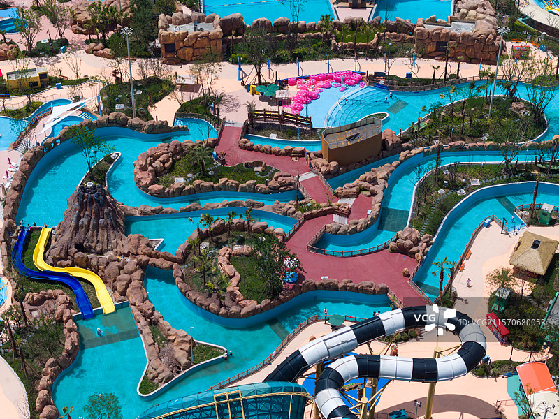 重庆璧山梦界水世界图片素材