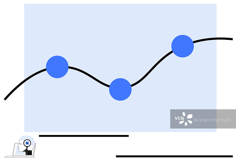数据趋势分析展示增长情况图片素材