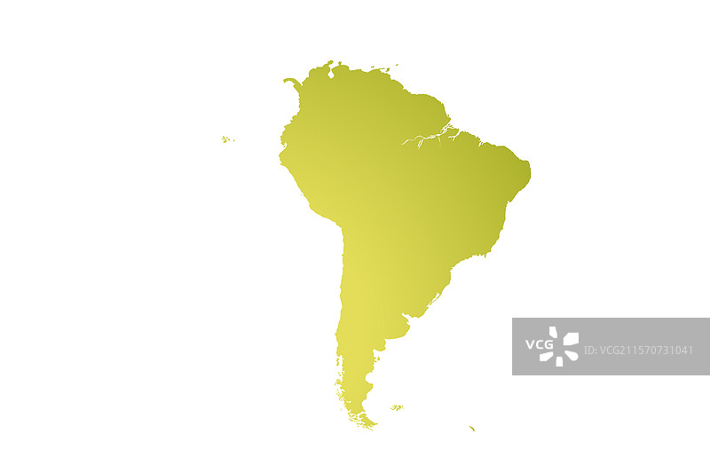 南美洲地图标志轮廓世界地图图片素材