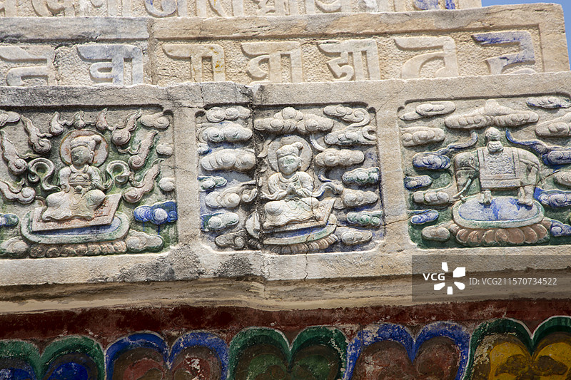 呼和浩特 席力图召塔图片素材