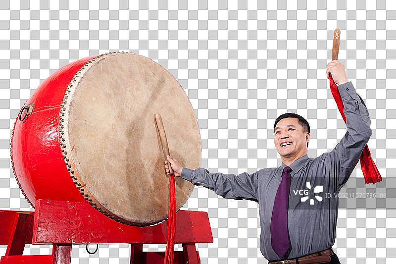 擂鼓图片素材