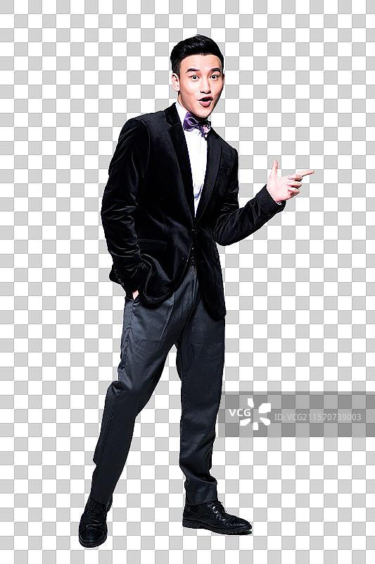 幸福甜蜜的新郎图片素材