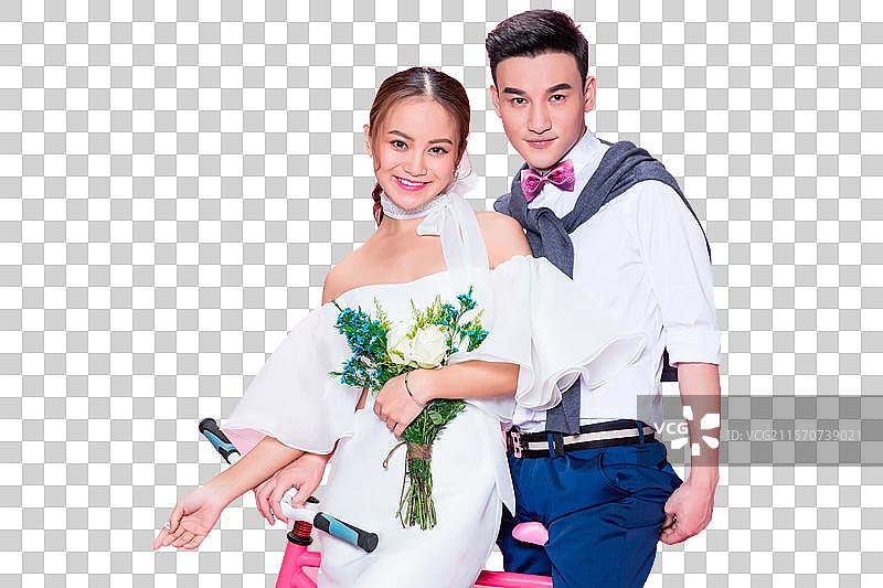 幸福甜蜜的情侣图片素材