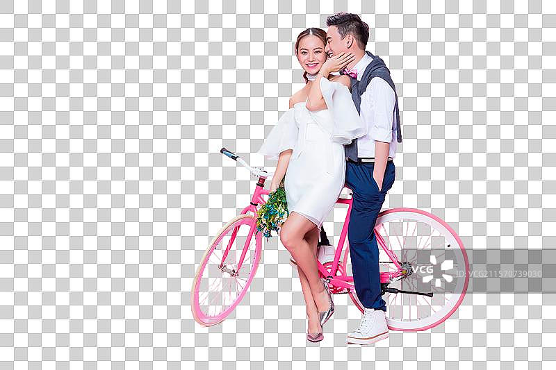 幸福甜蜜的情侣图片素材