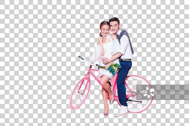 幸福甜蜜的情侣图片素材