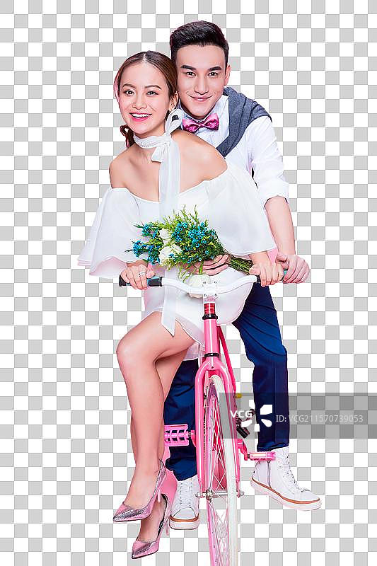 幸福甜蜜的情侣图片素材