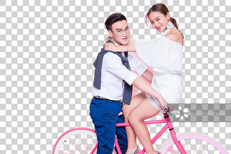 幸福甜蜜的情侣图片素材