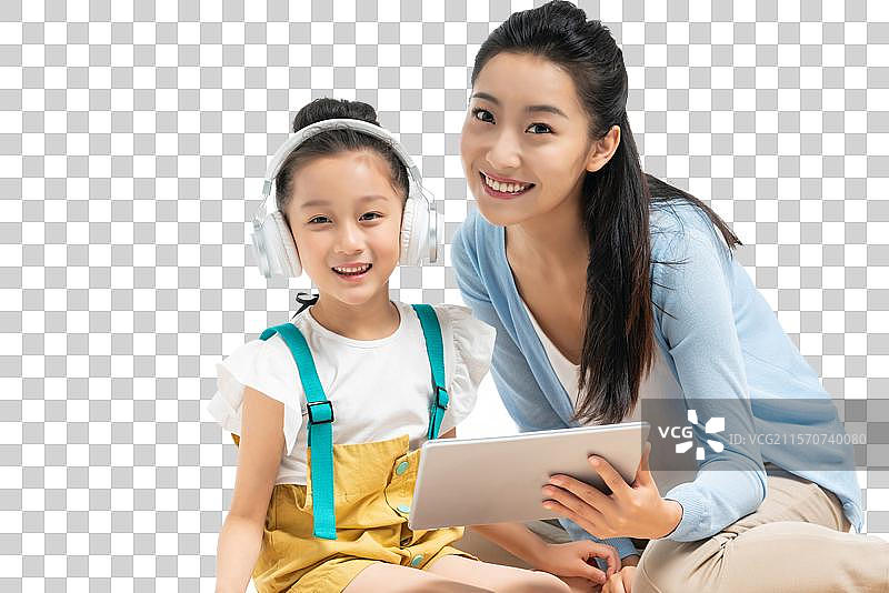 年轻女老师辅导学生学习图片素材