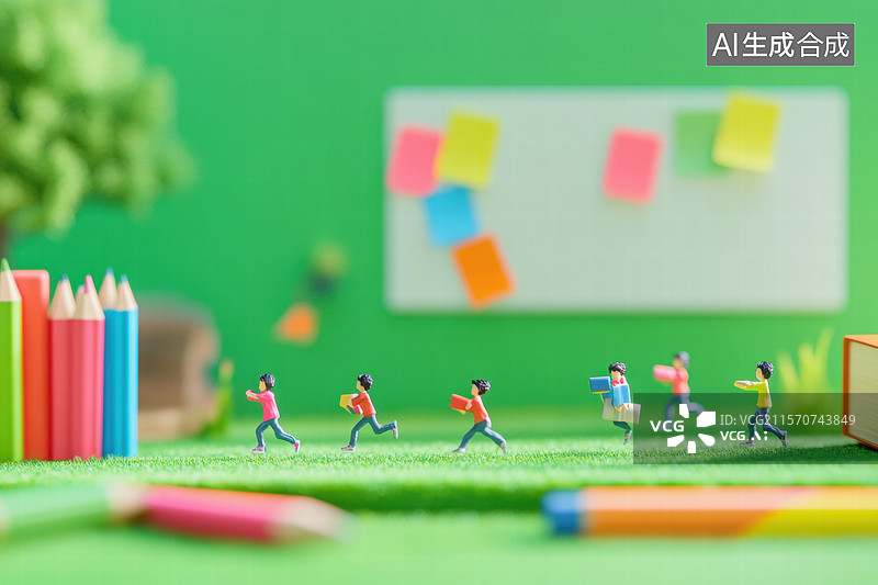 【AI数字艺术】知识海洋中的探索者图片素材