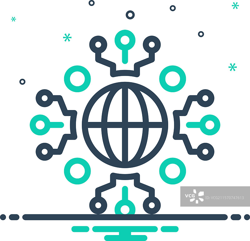 网络连接图片素材