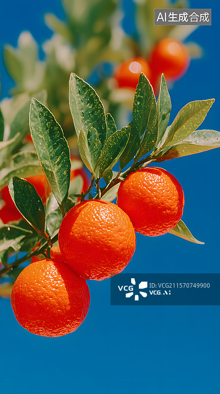 【AI数字艺术】橙子图片素材