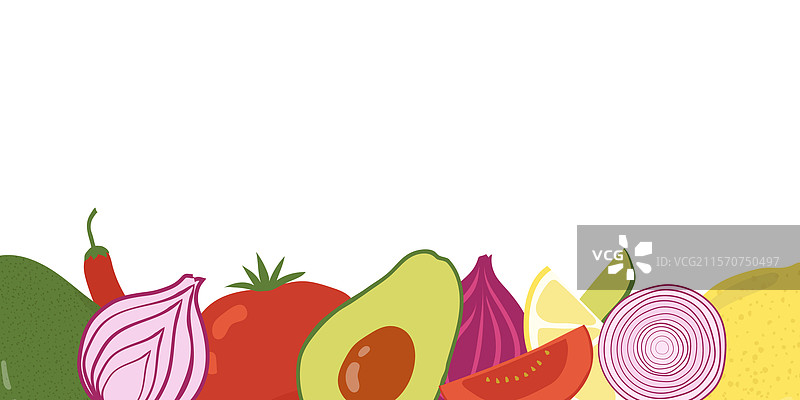 健康食品 有机蔬菜 手绘番茄图片素材