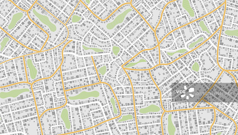 从上方俯瞰地图建筑的详细视图图片素材