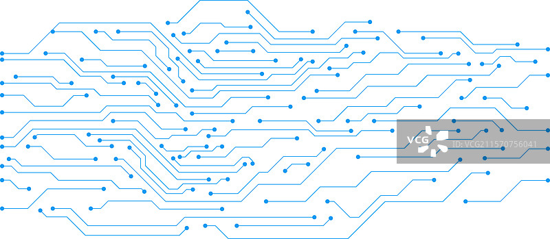 高科技概念与电路板纹理图片素材