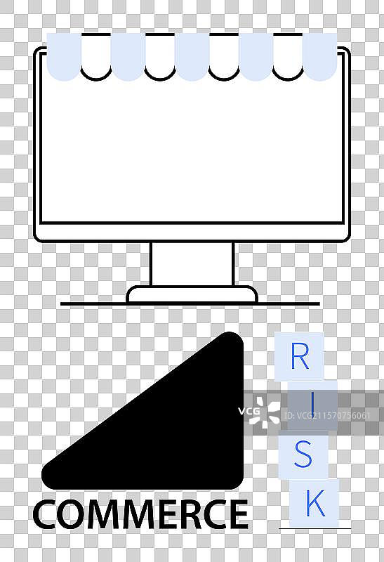 在线商店与电子商务风险图片素材