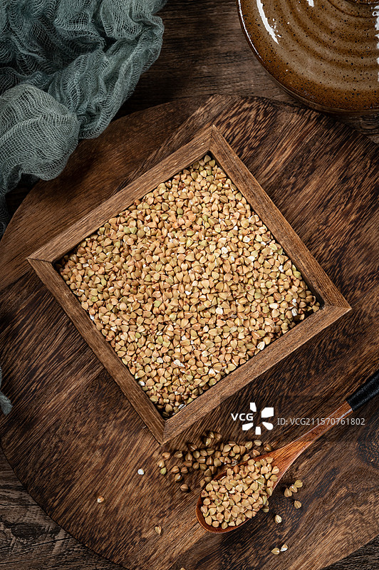 五谷杂粮荞麦米图片素材