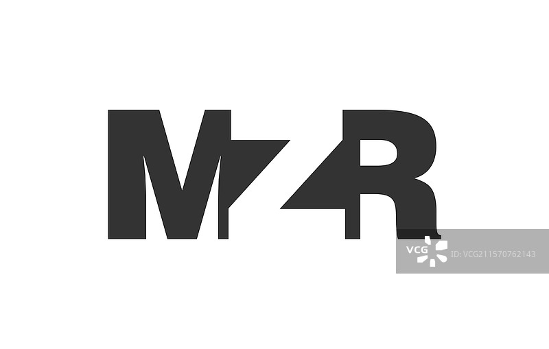 mzr标志设计，字母m z r，粗体字型图片素材