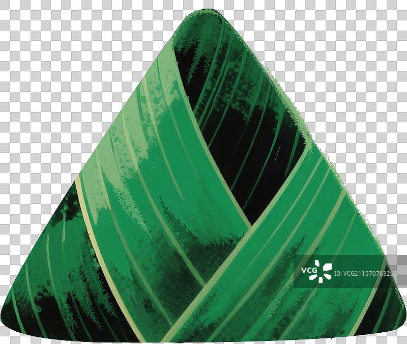 端午节插画素材书法艺术笔触绿色粽子图片素材