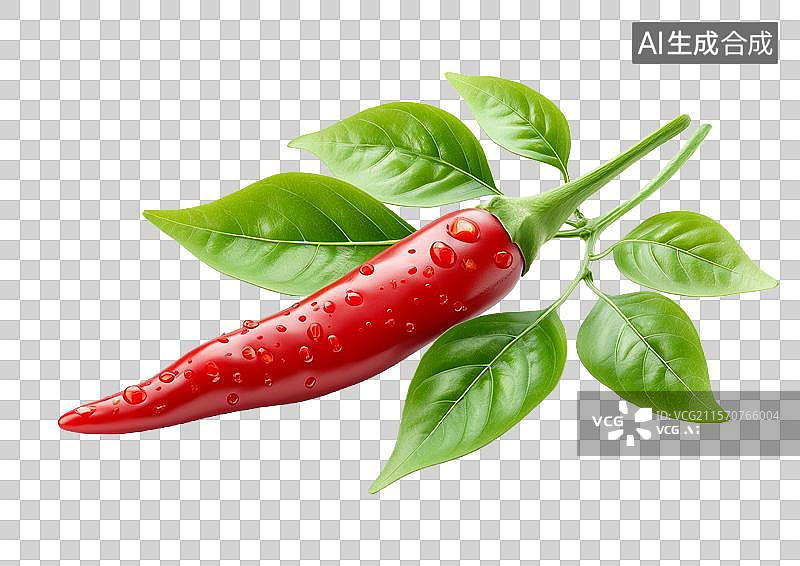 【AI数字艺术】【免抠png素材】3D卡通小辣椒图片素材