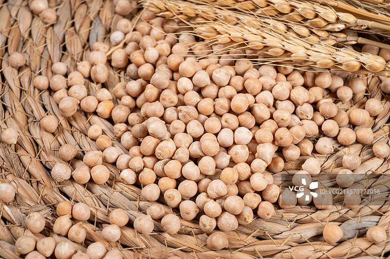 五谷杂粮鹰嘴豆图片素材