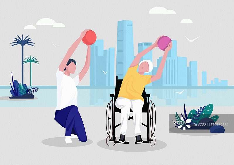 康复训练图片素材