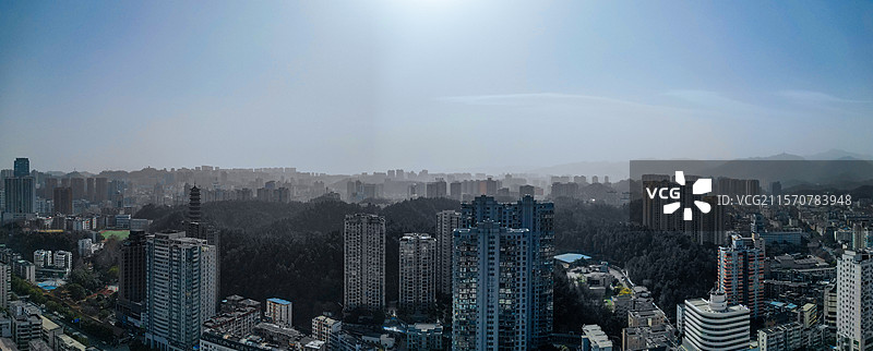 十堰市 茅箭区 北京中路 梨花村 东岳路 城市 航拍图片素材