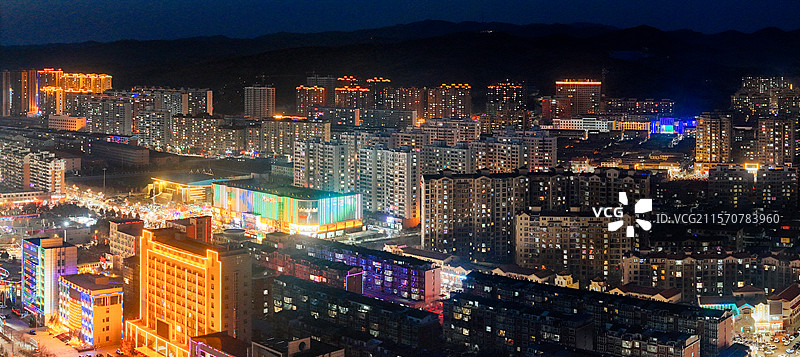 左权县 滨河北路 西河头村 城市 晋中市图片素材