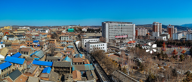 昔阳县 松溪大道 钟村村 颐民公园 城市 晋中图片素材