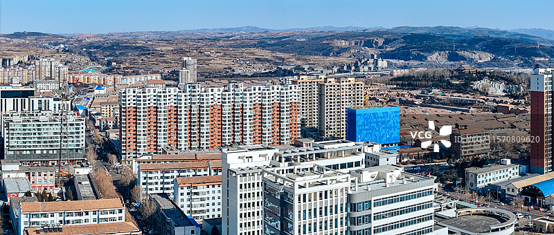 昔阳县 松溪大道 钟村村 颐民公园 城市 晋中图片素材