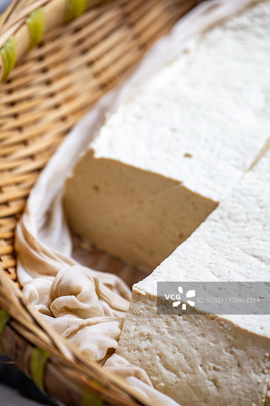 四川省绵阳市特色中餐富顺豆花，豆腐，豆腐脑，图片素材