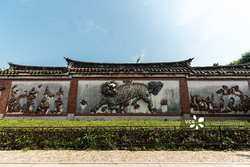 开元寺麒麟壁图片素材