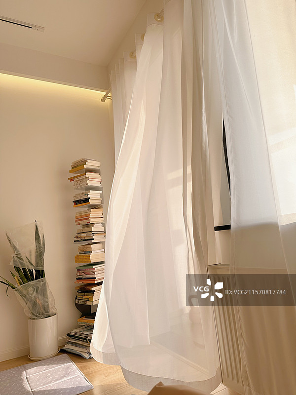 午后房间一角图片素材