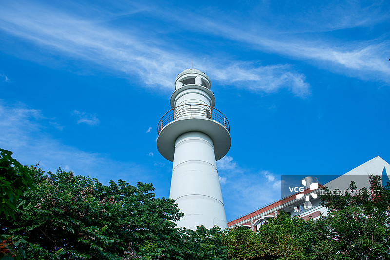 厦门集美灯布塔图片素材