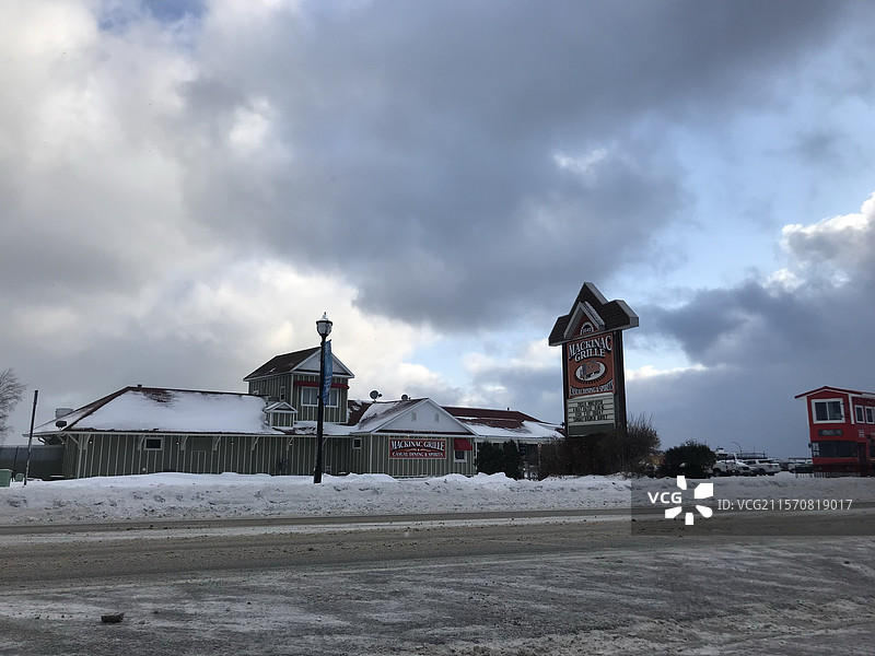 冬季美国的户外 风光 雪图片素材