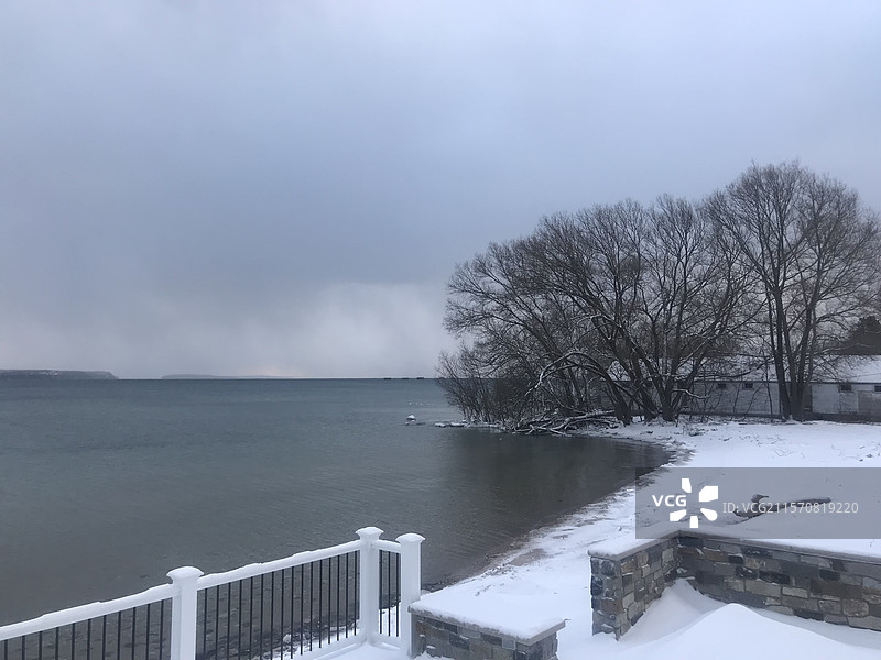 冬季美国的户外 风光 雪图片素材