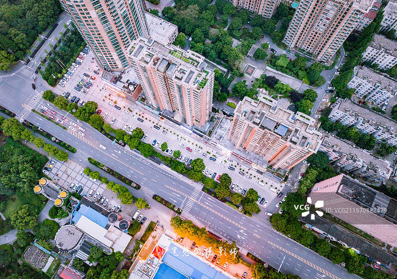 马鞍山城市风光航拍图片素材