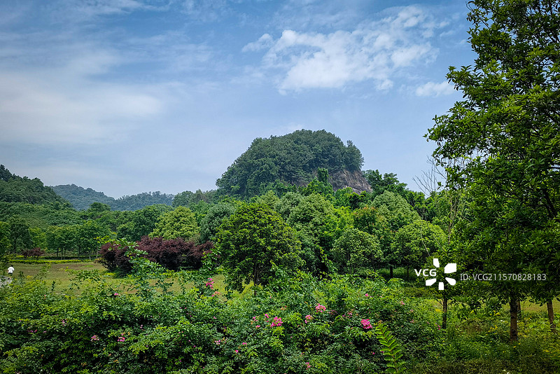 重庆矿坑公园图片素材