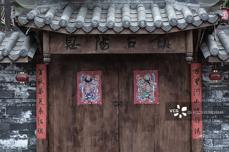 恩阳老街图片素材