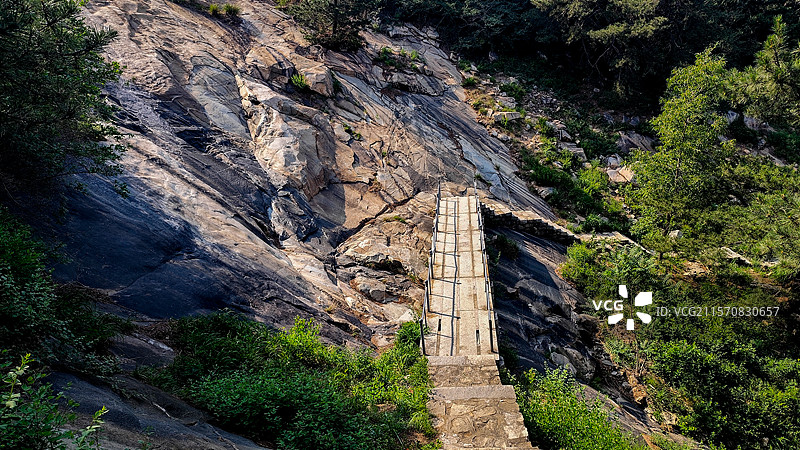 泰山后石坞风光图片素材