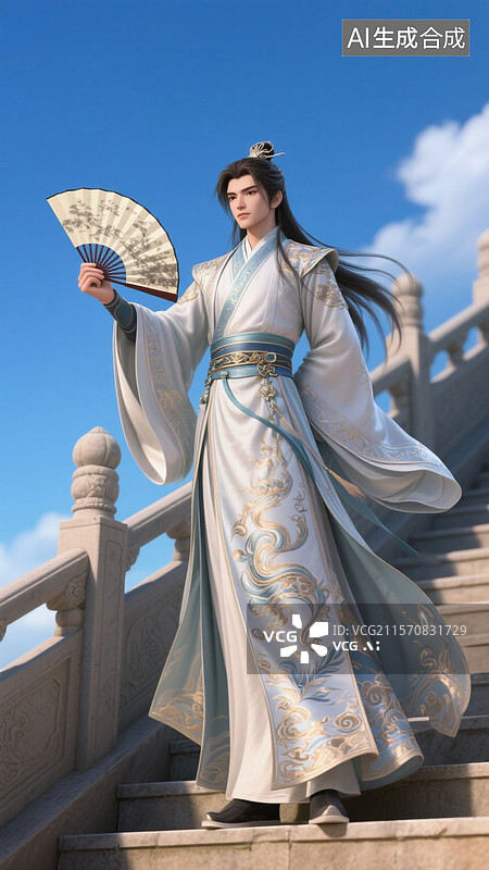 【AI数字艺术】楚留香图片素材