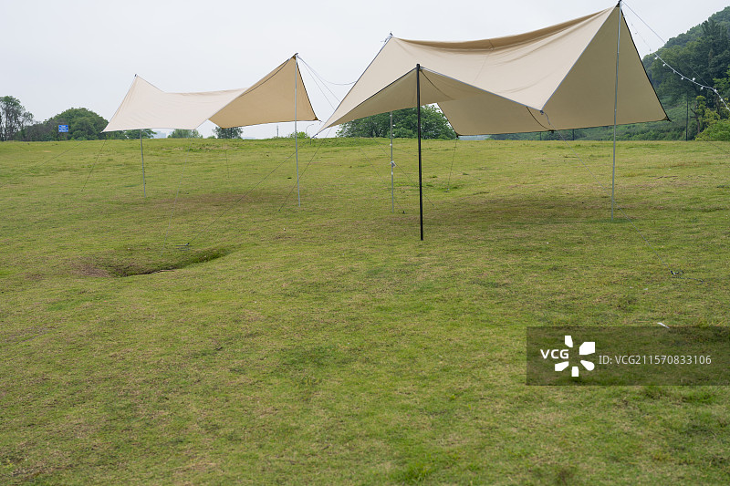 户外天幕帐篷图片素材