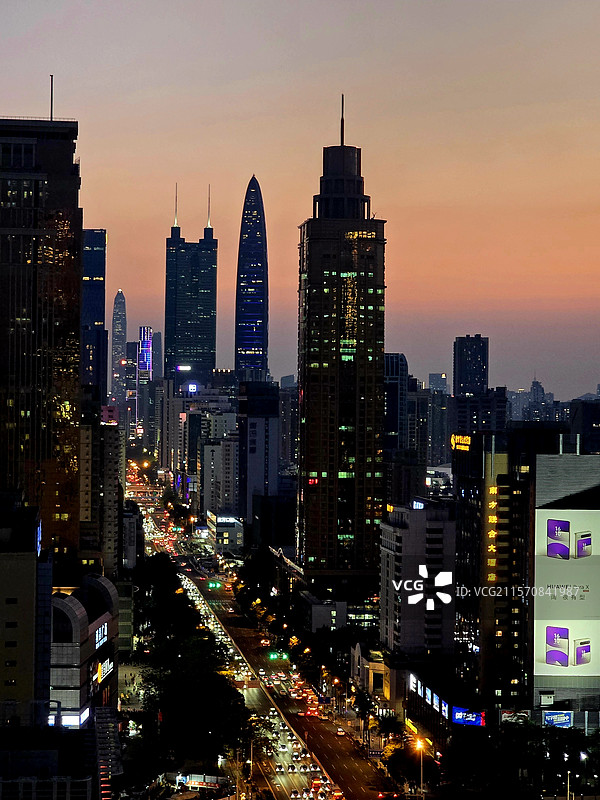 深圳罗湖“四件套”，藏在罗湖区的“曼哈顿”图片素材