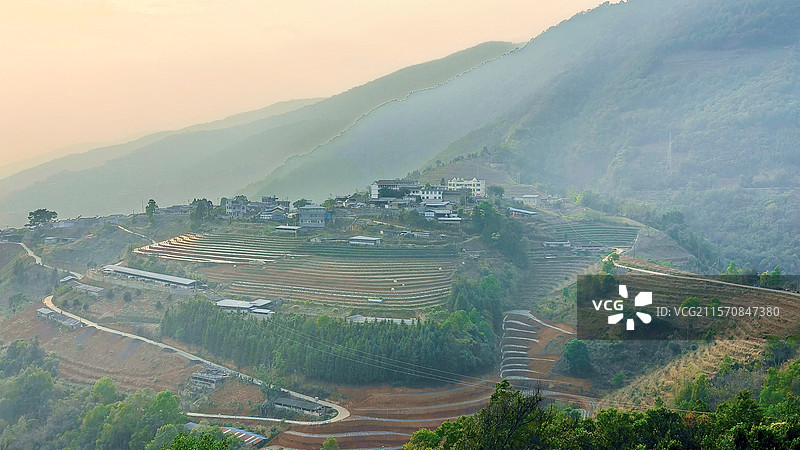 龙陵县木城彝族傈僳族乡自然风光图片素材