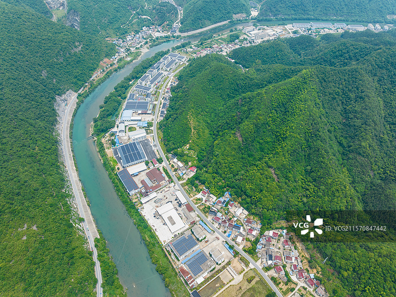 安徽石台县风光图片素材