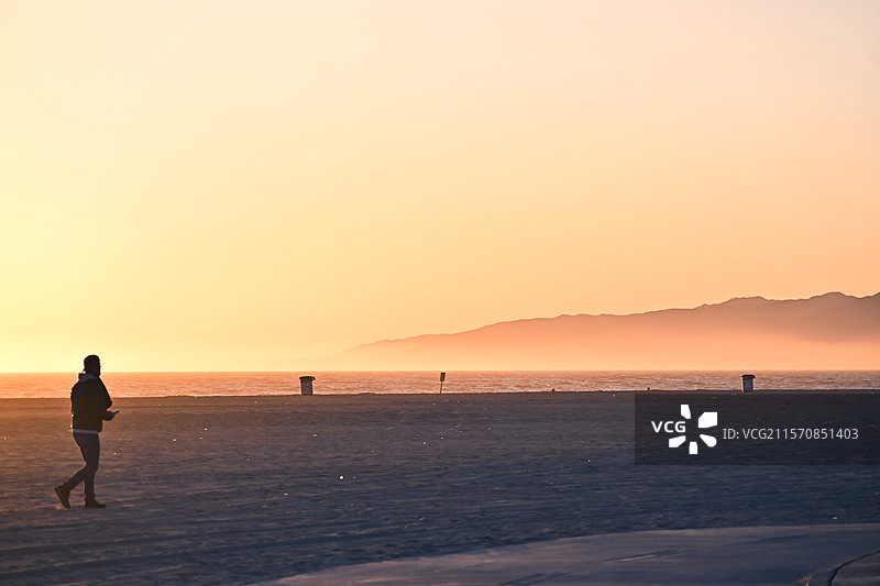 洛杉矶海边图片素材