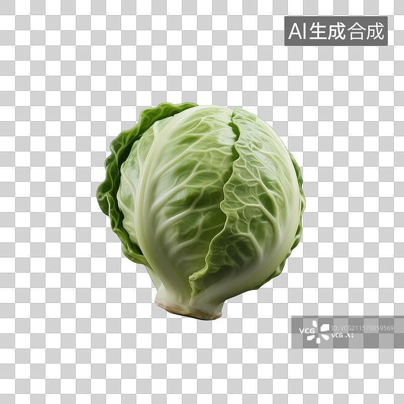 【AI数字艺术】3D建模的迷你有机生球菜图片素材